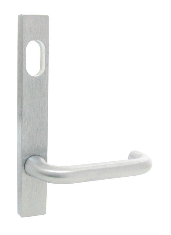 Available in square end N600 Series and round end N100 Series to compliment the modern architectural design of lever handles in Kaba s