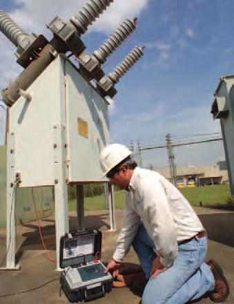 The S1-552/2 in use at an industrial complex substation With their higher voltage testing capability, the 10-kV models are the perfect tool for manufacturers and users of rotating machinery.