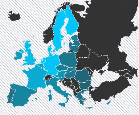 The Aggregate European Map of