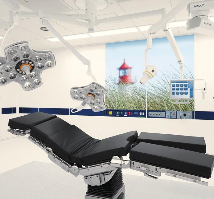 A complete medical technology provider At Getinge, we know more than just lighting. We are experts in complete room concepts for your hospital.