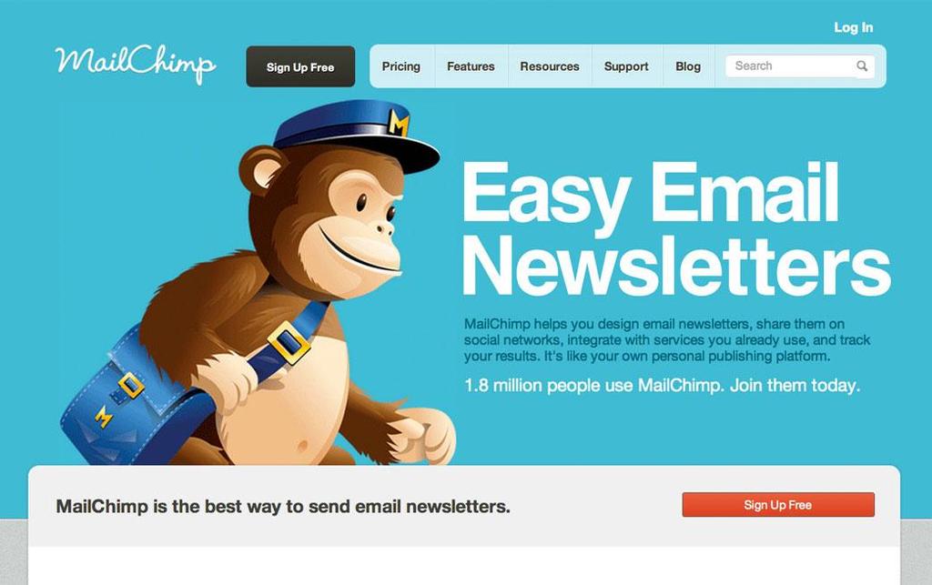 Mailchimp You need an email list. If you don t have one, you need to start today. It s completely free to start an email list with Mailchimp.