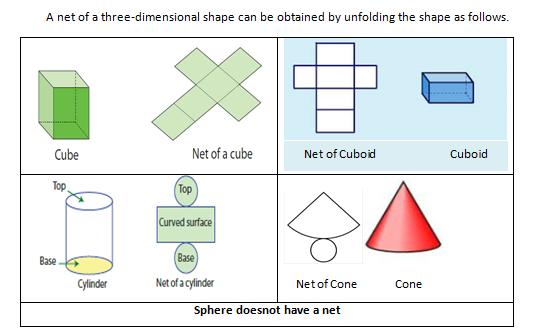 8. Net of a Three-Dimenional Shape