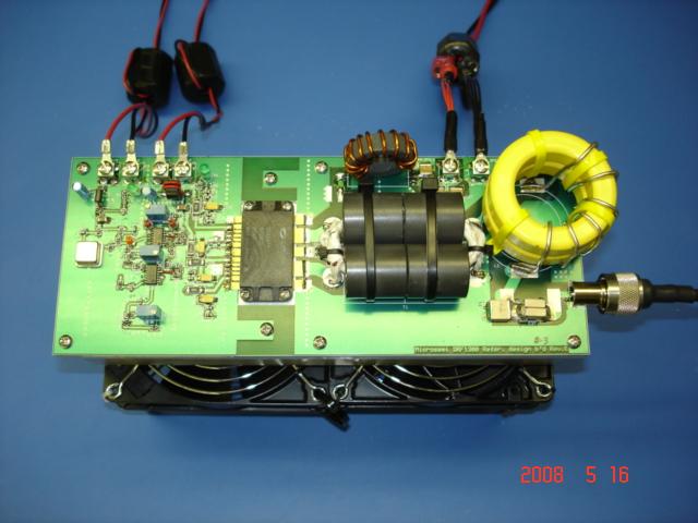 DC power line should be twisted All DC line should have a CMC RF Out Output matching circuit Pulse generation and