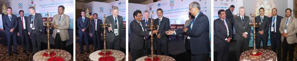 SHOW HIGHLIGHTS INAUGURATION CEREMONY The lamp lighting ceremony was followed by Inaugural Session. was inaugurated by Shri. Lalit Gabhane, DG, National Safety Council of India, Mr.