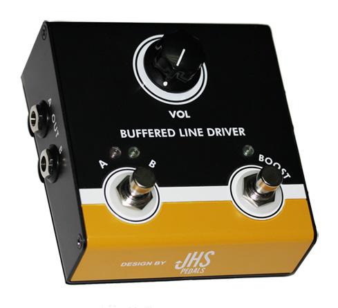JHS Boost Overdrive Pedal Drive Knob For adjusting the amount of overdrive applied to the signal