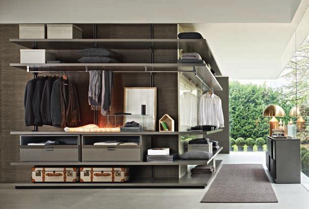 GLISS WALK-IN 2013 Registered Design Gliss Walk-In is a complete set of walk-in wardrobes. The wardrobe isolates itself to become a real self-standing room.