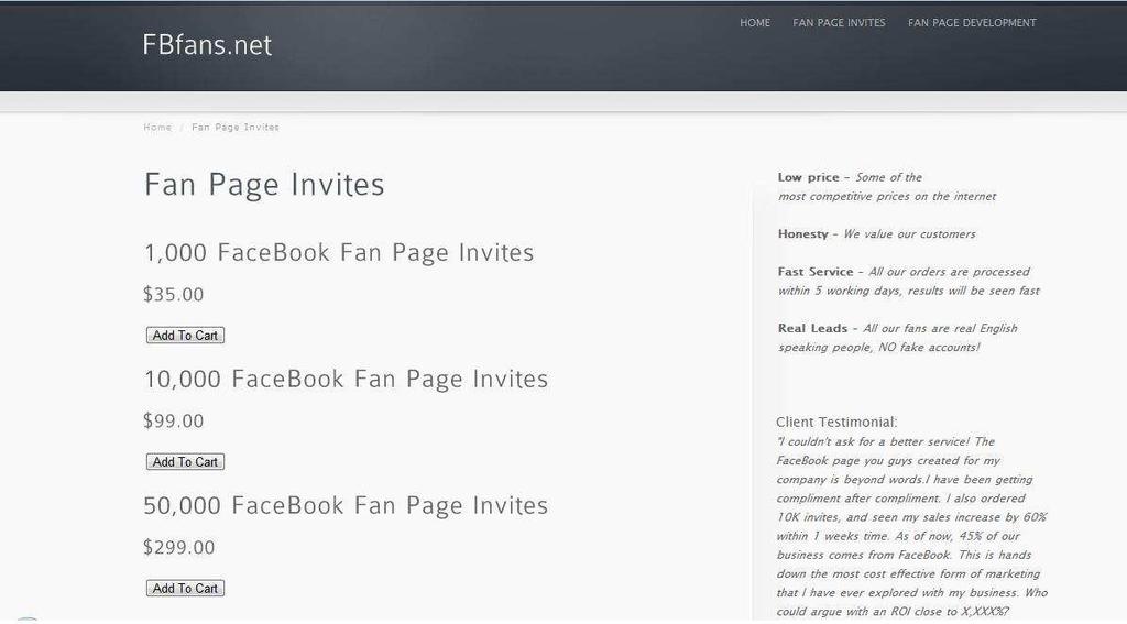 This is an example of Facebook fanpage market being very hot and lucrative right now. Here is another Facebook service http://flippa.