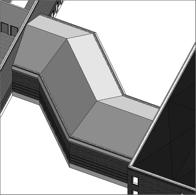 Placing Roofs by Footprint 327 11. On the Modify Create Roof Footprint tab, click Finish Edit Mode. 12. Go to a 3D view. Does your roof look like Figure 7.30?