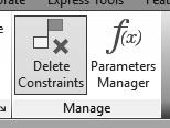 On the ribbon: 10. Select Delete Constraints.