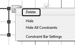 Autodesk AutoCAD 2020: Fundamentals 13. A horizontal constraint is added. In order to add a perpendicular constraint - you need to select TWO lines. 14.