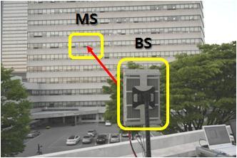 signals sent from outdoor BS - Outdoor-to-indoor penetration