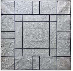 This is a classic quilt but the chain blocks make any color combination pop! Join our Quilting Club and have fun!