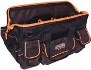 Other features include a lockable zipper pull, 3 exterior quick access pockets,