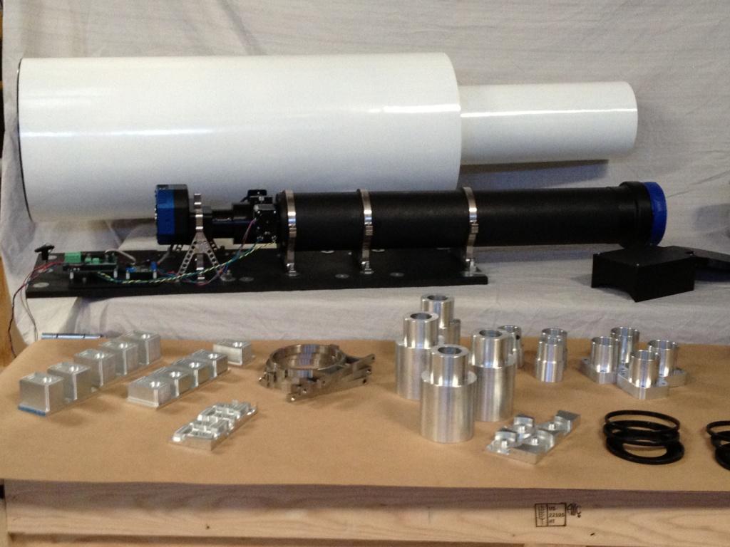 Optical Pointing Telescope (OPT) OPTs used to verify pointing performance of antennas.