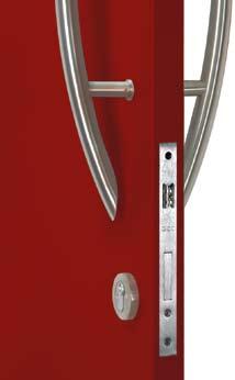 ENTRANCE SOLUTIONS BACK TO BACK PULL HANDLES TRILOCK LEVER + DEADBOLT pull handle style (SS) matching