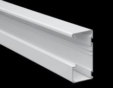 trunking TB 1310 3 m The cable area can be divided into sections with an intermediate shelf and there are slots in the trunking for earthing clamp TBM 1 - see