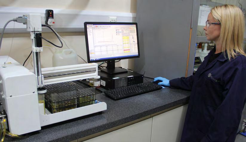 6 Any serious defect conditions discovered during analysis will be immediately notified to you by telephone. Our in-house oil laboratory is based in Rotherham, South Yorkshire.