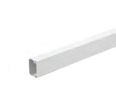 This quick fit mini trunking system has been designed with speed of installation in mind. Produced and stocked in White.