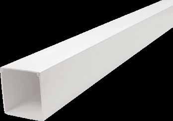 upvc Trunking Systems Maxi Trunking 50, 75 & 100mm Single Compartment Trunking 50x50, 75x75 & 100x100 Marco s new Maxi trunking range is the perfect solution for a
