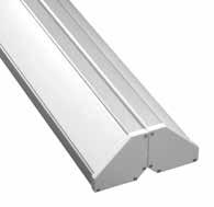 upvc Aluminium Trunking Systems Aluminium Bench Trunking Desktop Cable Management Systems Marco Bench trunking is manufactured from satin anodised aluminium and is fitted with a white