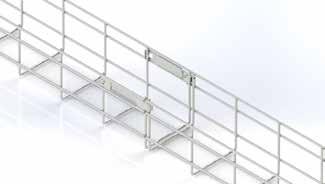 The latest innovation to Marco s steel wire cable tray line is the new MCFJC range of couplers, which is available pre-attached to lengths of steel wire cable tray.