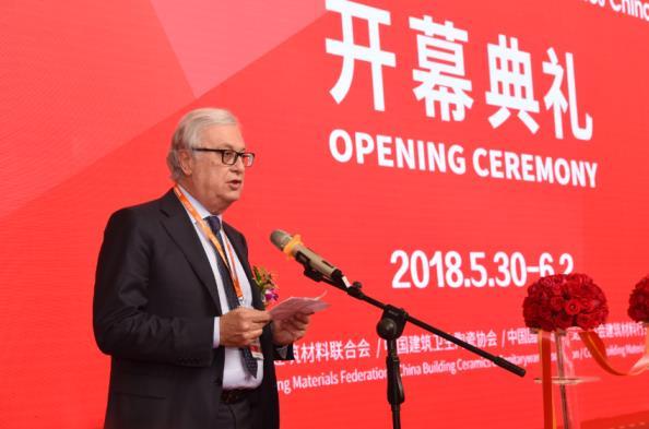 Ceramics China represents a major chance for both Chinese and Italian companies to communicate and to strengthen their long-lasting cooperation. Chairman of ACIMAC Mr.