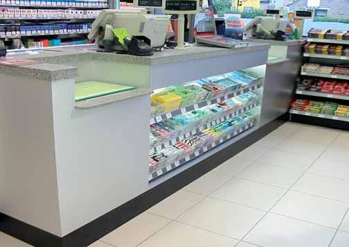 EXPRESS SHOP EQUIPMENT COUNTERS Counters