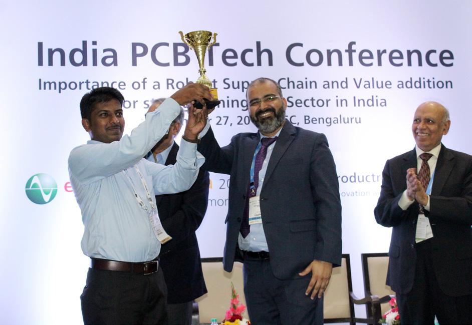 PCB Power, ESD tables were sponsored by M/s. SDM Technologies. M/s. Indium Corporation and MEL Systems and Services Ltd. were our consumable sponsors. The Winner was Mr. Bharath from M/s.