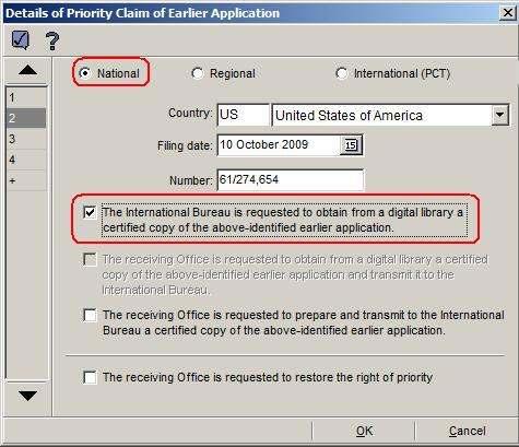 Requesting DAS p-doc retrieval Select the checkbox on the Priority details page for the corresponding priority claim.