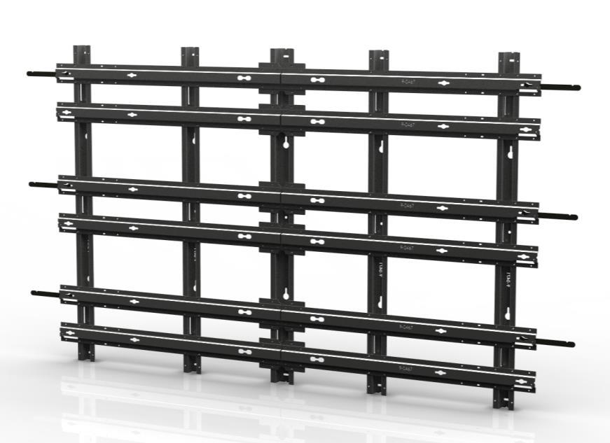 SmartView Mounting Frame 3 Wide x 3 Deep Video Wall Display Assembly Guide WMK-034 Important: Assembling video displays is a serious endeavor that requires experienced professionals.