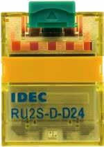 7 LED Indicator Full featured universal miniature relays. Designed with environment taken into consideration. See website for details on approvals and standards. Lloyd Register type approved.