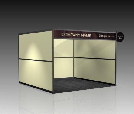 DESIGN CENTER 10 x 10 Exhibitor Booths The location for your booth is in a destination area and requires a booth display that represents a professional image This means that you can either bring a