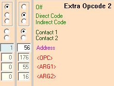 10 More possibilities with train Influence section 1 (RP1) section 2 (RP2) - If Train Direction Change is NOT checked, then you can put in Extra Opcode 2 of section 2 the address of signal S1 with