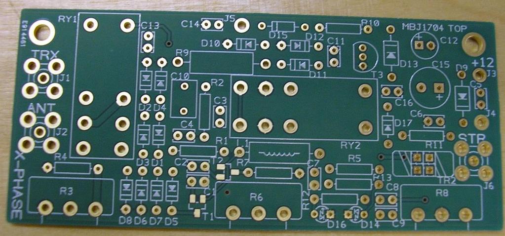 Design aspects - Professionally designed and fabricated PCB, double sided, through hole metallized and