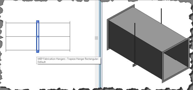 If your configuration contains a support hanger with multiple rod sizes you can now use them in Revit 2017.1 Convert Generic Parts to Fabrication services (Workflow 2) 1.