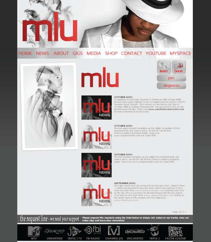WEBSITE MLU Website News Page The news is updated on a regular basis.