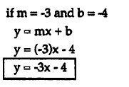 Try this: Write the equation of the line with the given information. 29.