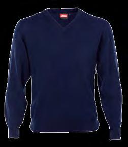 Knitted Rib V-Neck WEIGHT: 12 Gauge 