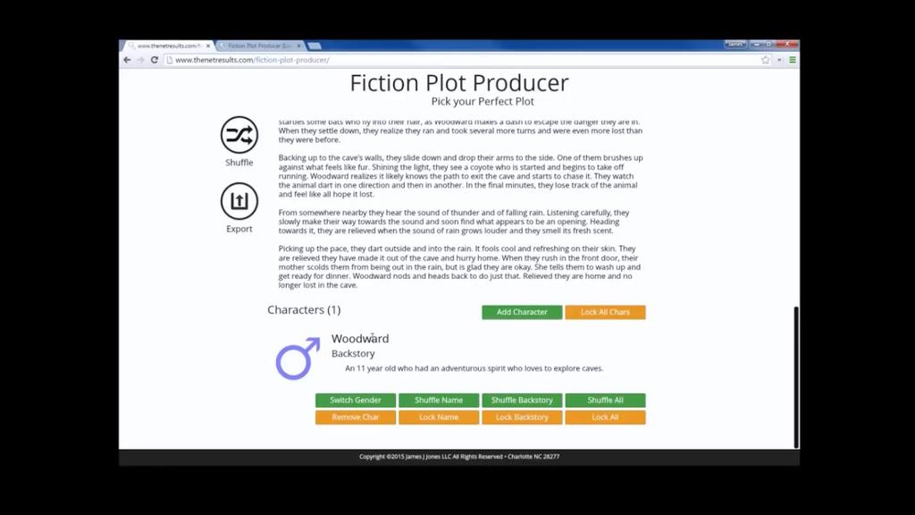 Again, there are a number of different plot categories to choose from, and there are multiple plots for each category.