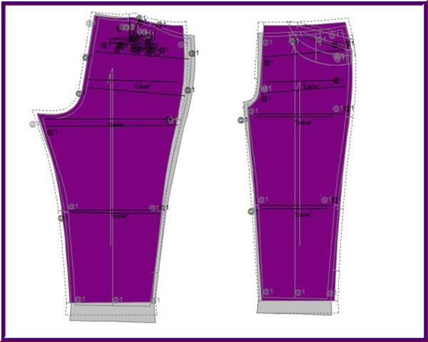 Blocks & Reference Patterns Overlay New pattern on Original Block or Reference Purple is Original Pattern Gray is Revised with