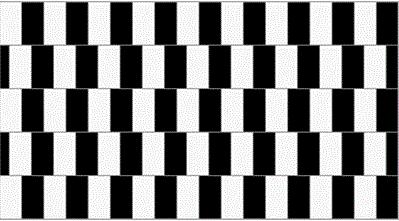 Horizontal Lines Are the horizontal lines sloping or straight? Answer: All of the lines are straight.