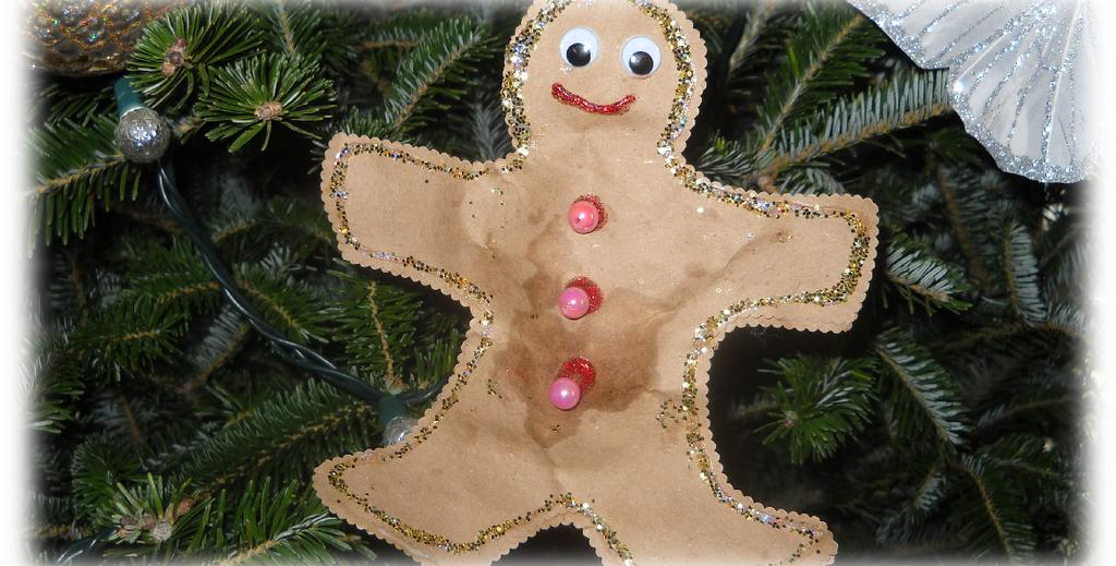 Gingerbread Man Air Freshener Here is a simple, fun and easy to make gingerbread man air freshener.
