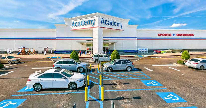 The lease is backed by a corporate guaranty from Academy, Limited; which register more than $4.7-Billion in revenue across 228 units in 2016.