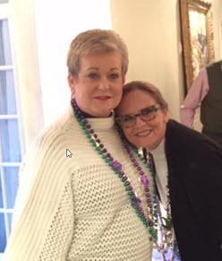 Rotarian and you missed the Mardi Gras Party this past