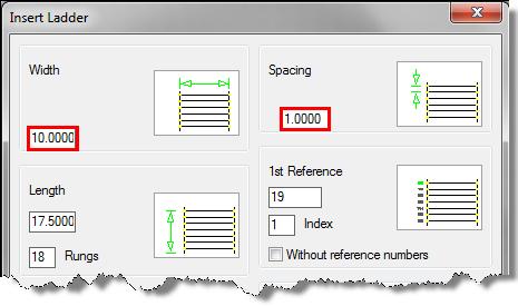 If you want to test this, open the Drawing Properties dialog box and click on the Drawing Format tab. Change the Spacing to 1.00 