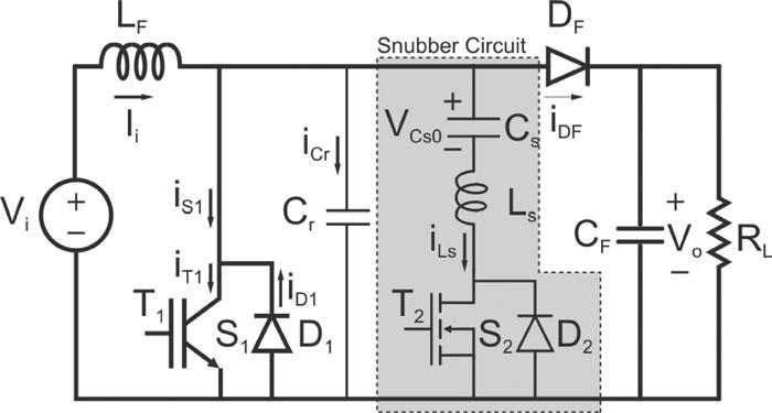 ALTINTAŞ et al.: NOVEL ZVT-ZCT-PWM BOOST CONVERTER 257 Fig. 1. Circuit scheme of the proposed novel ZVT-ZCT-PWM boost converter. has simple structure and low cost.
