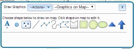 Draw a Shape on the Map.