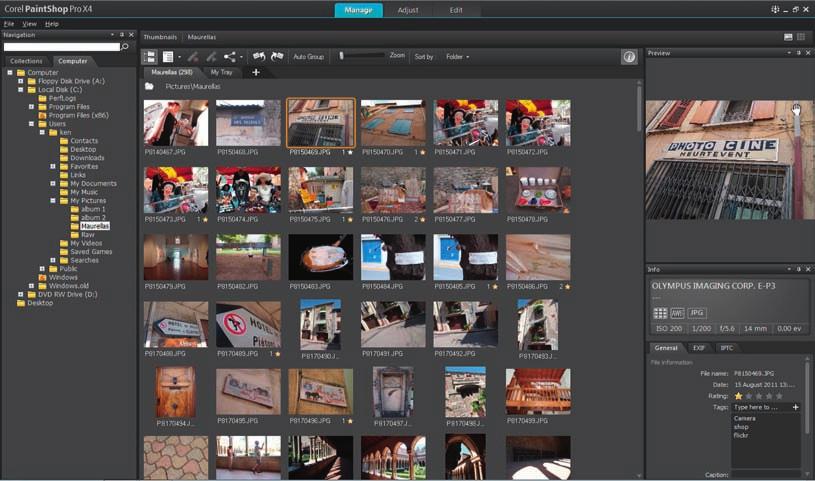 PaintShop Pro X4 for Photographers First off, the chapter covers PaintShop Pro X4 s basic tools, including the Learning Center, which is by far the best place to start if you re new to the