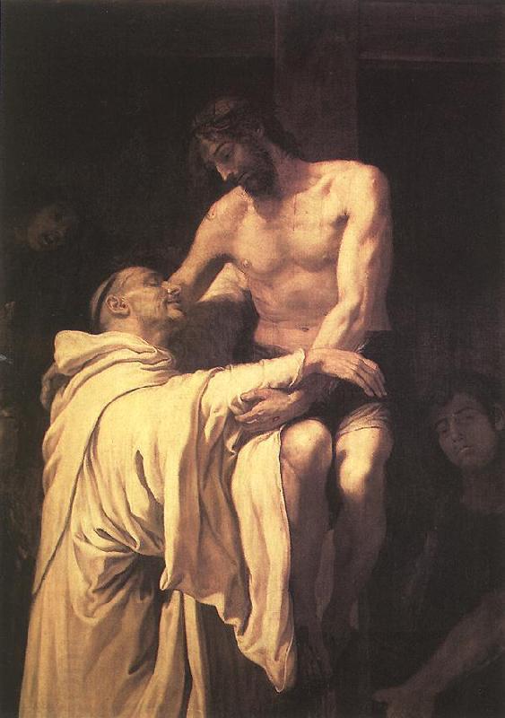 Francesco Ribalta Christ Embracing St Bernard 1625-27 Oil on