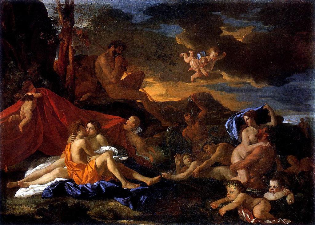 Acis and Galatea, 1629 by Nicolas Poussin (1594-1665) Oil on